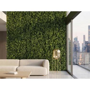 Imagem de 19 Jardins Verticais Plantas Artificiais Para Parede Verde Decoração d
