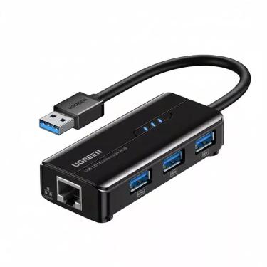 Imagem de Hub Ethernet Ugreen USB 30 1000Mbps RJ45 p Notebook