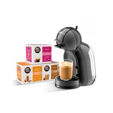 Imagem de Kit Cafeteira Dolce Gusto Mini Me Preta com 30 Unidades para Bebidas em Cápsulas 220V