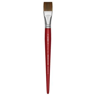Imagem de Pincel Chato Sintética Cabo Longo Vermelho 284 Condor, 24