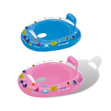 Imagem de Boia infantil bote com frauda em pvc - Mor, Azul magenta