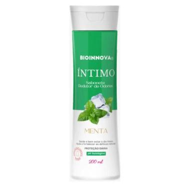 Imagem de Sabonete Íntimo Menta 200ml  Refrescância e Proteção Diária  BioInnova