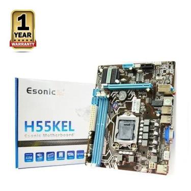Imagem de Placa Mãe Esonic intel H55 H55KEL 1156 Hdmi 2xDDR3 Audio 5.1