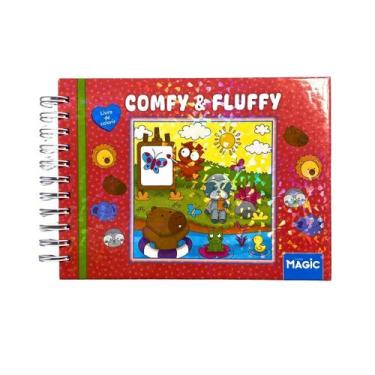 Imagem de Livro - Comfy and Fluffy Red - Livro de Colorir