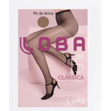 Imagem de Meia Calça Feminina Clássica Fio 15 Loba Bege-77382, Bege, P