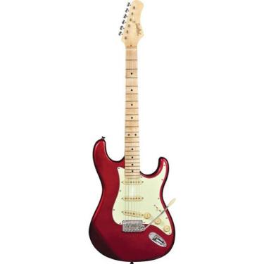 Imagem de Guitarra Tagima T-635 Classic Vermelho Metalico Escala Clara Escudo Mi