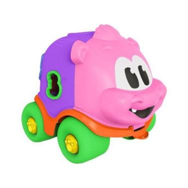 Imagem de Brinquedo de Encaixar Baby Land BoloPótamo - Cardoso Toys 5 Peças