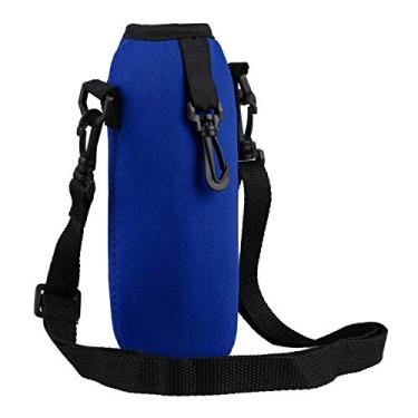 Imagem de Almencla Porta-garrafas de Neoprene Dobrável 750ML. - Azul