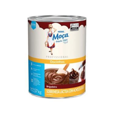 Imagem de Cobertura e Recheio Brigadeiro Nestlé Moça Profissional Docinhos 2,57k