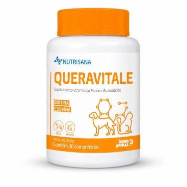 Imagem de Queravitale Nutrisana 30 Comp Cães Gatos Mundo Animal