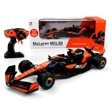 Imagem de Carro De Controle Remoto Fórmula 1 McLaren 42 Cm MCL38 7 Funções Escal