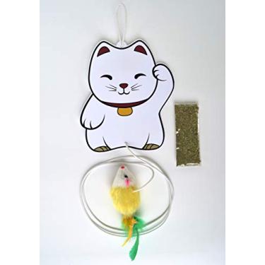 Imagem de Pet Games Brinquedo Ocupacional Para Felinos Lucky Cat Para Gatos