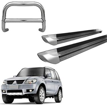 Imagem de Kit Quebra mato+Estribo Personalizado Prat TR4 todos os anos