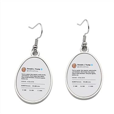 Imagem de It's a Pisces Things You Would t Understand 1 brinco – Brincos pendentes para meninas – Presente de festa de aniversário dos namorados, Metal, Sem pedras preciosas