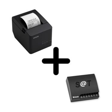 Imagem de Kit - Sat Fiscal Sweda SS-2000 + Impressora Térmica Epson TM-T20X USB/Serial