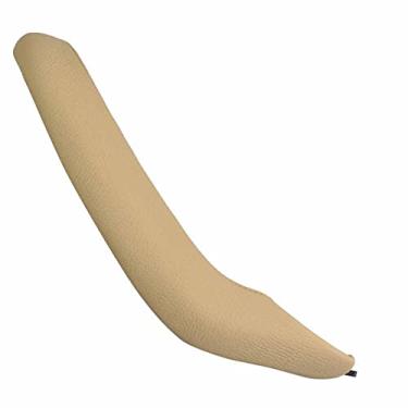 Imagem de Substituição da tampa do maçaneta da porta interna do passageiro do lado direito compatível com BMW X3 F25 X4 F26 2010-2016 (bege, tampa externa direita-1PC)