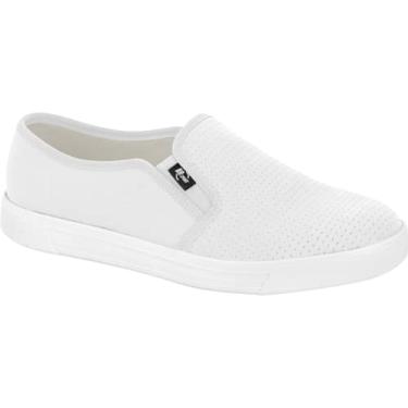 Imagem de TÊNIS MASCULINO SLIP ON BR SPORT 2263.102 SUPERMERCADOS ENFERMAGEM Cor:Branco;Tamanho:39