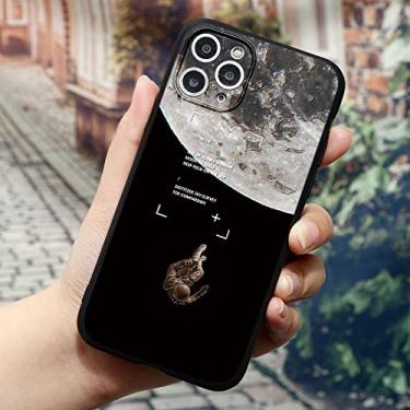 Imagem de Capa de gravação 3D para iPhone 12 11 13 Pro Max 7 7plus 8 Plus SE 2020 X XR Xs Max Silicone Space Phone Case, 06, para iPhone 5 5s SE