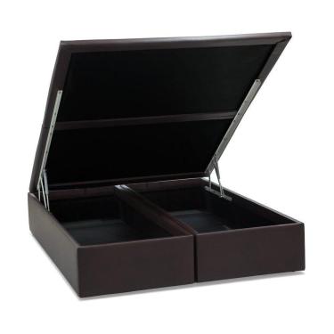 Imagem de Base Baú Marrom Queen (158X198X39) - Ortobom