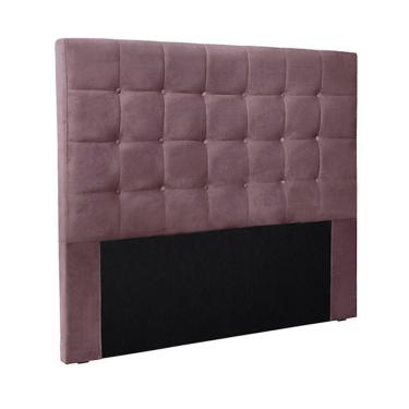 Imagem de Cabeceira King Size 1,95m Tropea Veludo Uva Gran Belo