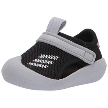 Imagem de adidas Altaventure Court Sneaker, BlackWhiteHalo Silver, 2 US Unisex Little Kid