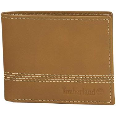 Imagem de Timberland Cloudy Quad Billfold Tan tamanho único