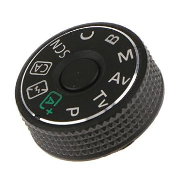 Imagem de MOOKEENONE Mode Dial Plate Interface Cap Button Replacement Part for Canon EOS 70D Camera Repair 25*15mm