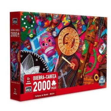 Imagem de Quebra - Cabeça 2000 Peças- Culturas Do Mundo - México - Toyster Brinq