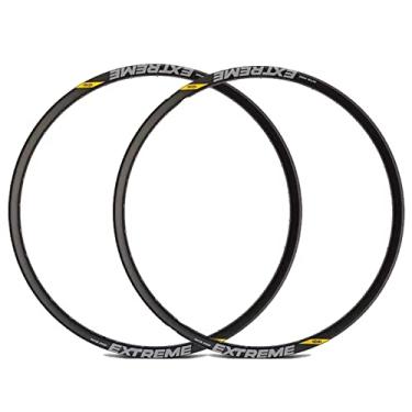 Imagem de Kit 2 Rodas Aro 29/28 Furos Tubeless Ready Mtb Cross Country Valvula Presta Fina Extreme Pro Vzan