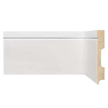 Imagem de Rodape Mdf 1203 Moldufama 2,4 Unidade - Branco