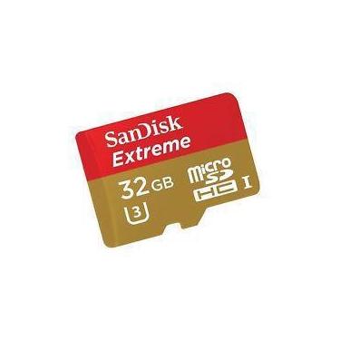 Imagem de Cartão De Memória Microsdhc Sandisk 32Gb Extreme Classe 10 Uhs-3 100Mb