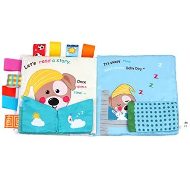 Imagem de Livros de Banho de Pano, Papel Higiênico Lavável para bebê Livros de Pano para Educação Infantil para Banheiro Infantil