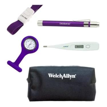Imagem de Novo Kit Acessorios Para Curso Estagio De Enfermagem Completo (LILAS)