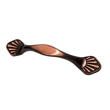 Imagem de Puxador Arizona Cobre Velho Escovado Linha Tradition 96 mm 347 Torralba