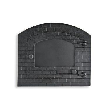 Imagem de Porta Forno Ferro Fundido Igloo Vidro Libaneza 31,5x37,5cm