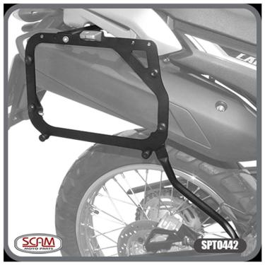 Imagem de Imagem  Suporte de Baú Lateral XTZ Lander 250 2019+ Scam 