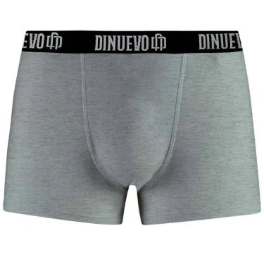 Imagem de Cueca Box Boxer Branca Di Nuevo Em Algodão Confortável