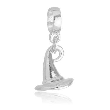 Imagem de Pingente Berloque Chapéu Bruxa Pandora Banhado a Prata 925