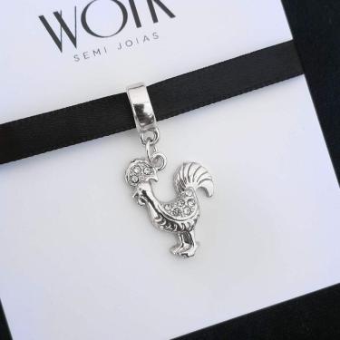 Imagem de Pingente Berloque Símbolo da Publicidade Pandora Banhado a Prata 925 - Premium