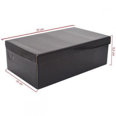 Imagem de Caixa De Papelão Com 10 Unidades Para Calçados Embalagens 28cm x 16cm x 9.5cm