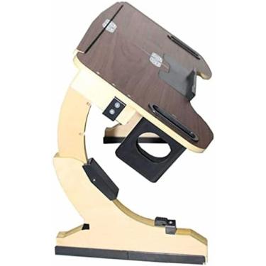 Imagem de Mesa De Laptop Para Cama, Mesas De Colo Ajustáveis, Bandejas De Cama, Mesa De Café Da Manhã Dobrável Portátil, Cabe Em Notebook De Até 17 ", Para Chão De Sofá-cama,A,Striking44