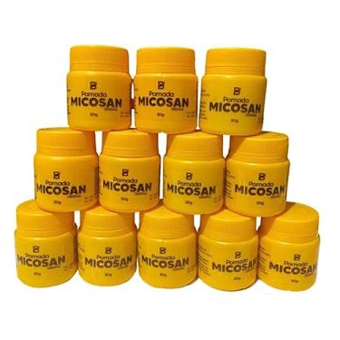 Imagem de Pomada Micosan Original Clareador 12 Unidades: Ideal para Clarear Virilha e Atenuar Manchas da Pele e Eliminar Micoses
