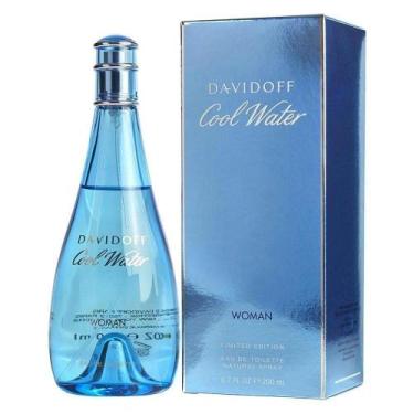 Imagem de Perfume Davidoff Cool Water Edt Spray Para Mulheres 200ml