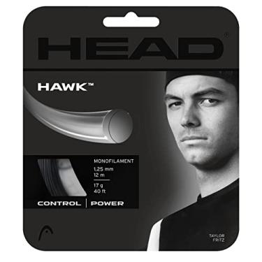 Imagem de HEAD Unissex – Conjunto de cordas de tênis Hawk para adultos, preto, 16
