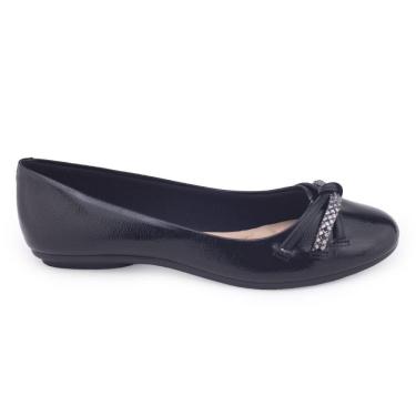 Imagem de Sapatilha Feminina casual Moleca 5094.1654 verniz strass