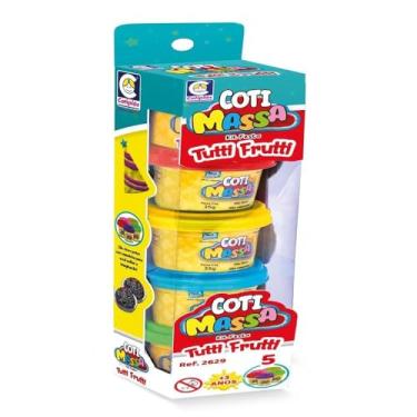 Imagem de Cotiplas Coti Massa Tutti Frutti Kit Festa - Cotiplás