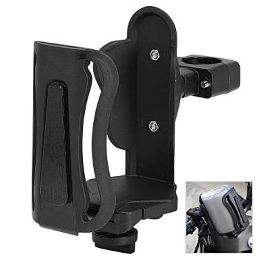 Imagem de GIDIBII Suporte de copo de motocicleta, garrafa de água ajustável para ATV UTV bicicleta motocicleta 22/25/28 mm suporte de guidão, preto