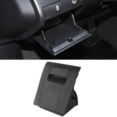Imagem de fitfoyo Caixa de moedas porta-moedas para Toyota Camry 2018 2019 2020 2021 55450-06010-C0 acessório preto painel de instrumentos caixa de moedas