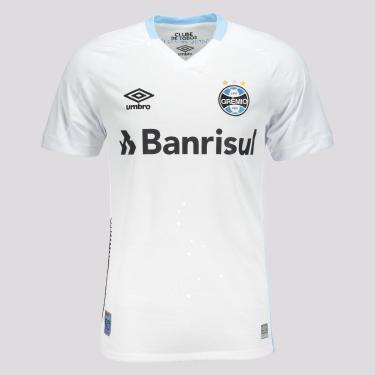Imagem de Camisa Umbro Grêmio II 2022 Com Número-Masculino