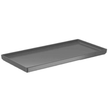 Imagem de 24 Travessas Retangulares Servir Petiscos 27x13cm Comida Japonesa Preto Bandeja Decorativa Uno Coza
